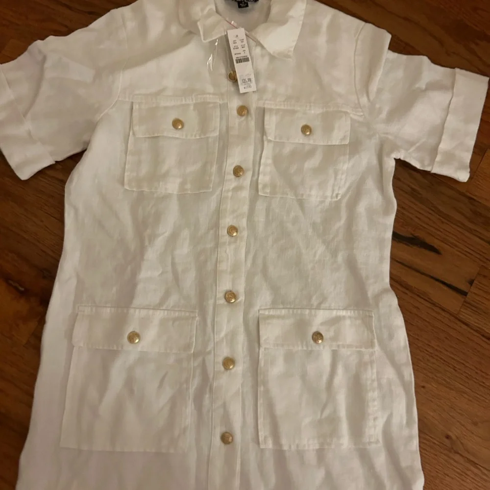 Jcrew Gamine shirtdress in linen - Picture 6 of 6